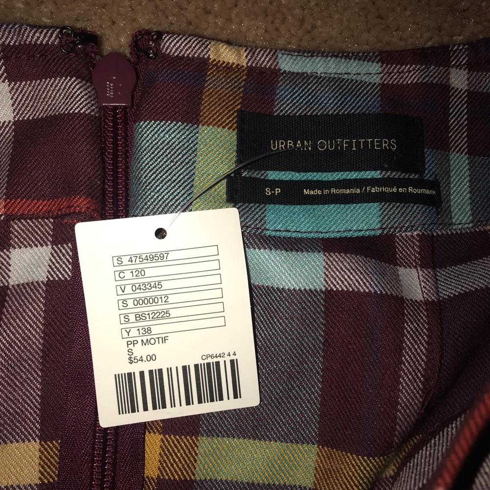 Plaid skirt